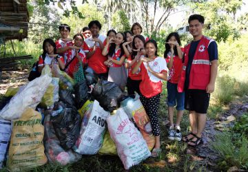 92 kilos nga basura sa baybayon napunit sa mga kabataan 