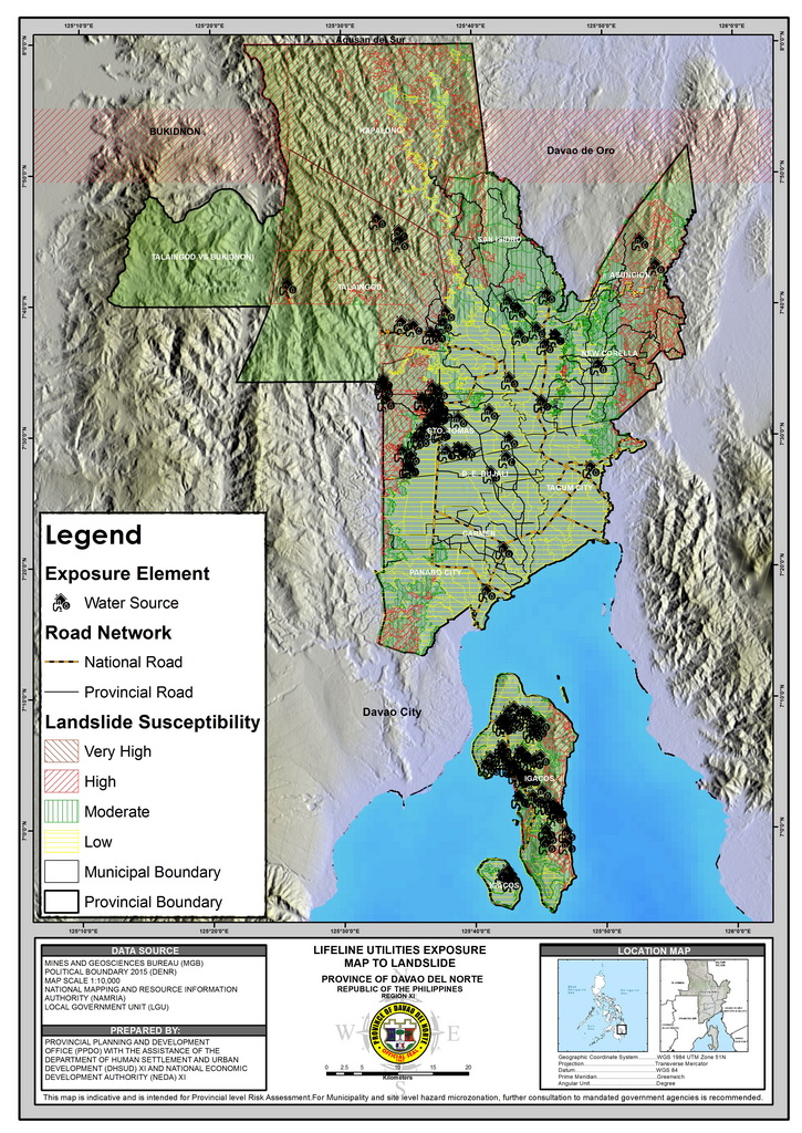 lifeline exposure landslide