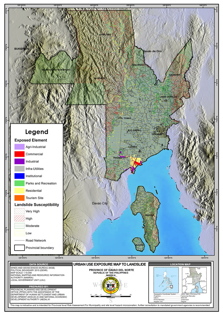 UrbanUse Exposure Landslide